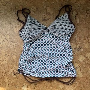 Athleta Tankini Top, Sz 34C/32D/30DD
